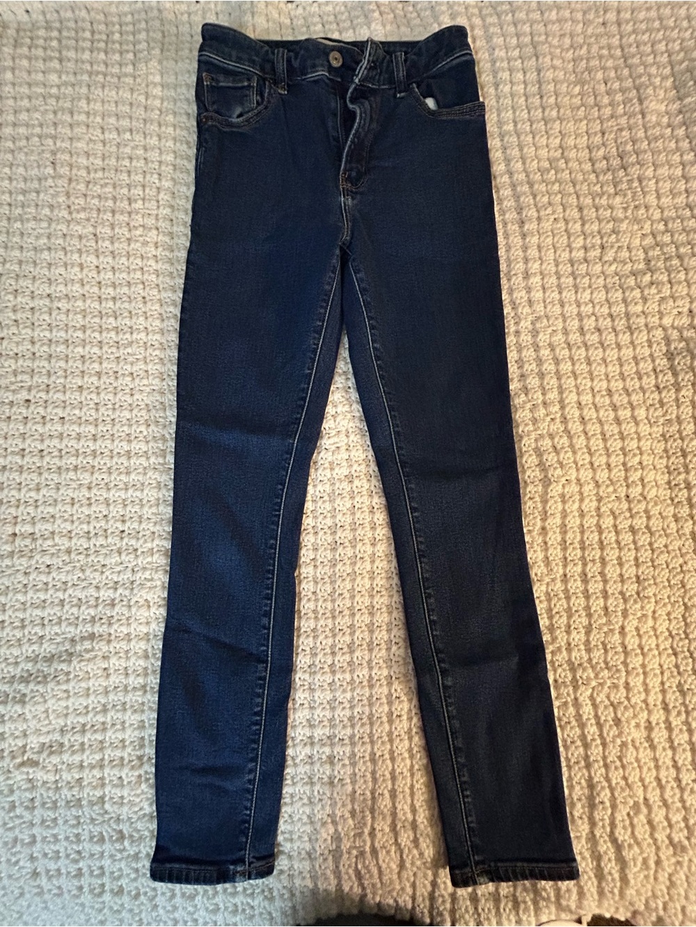Abercrombie & Fitch Navy Skinny Jeans
